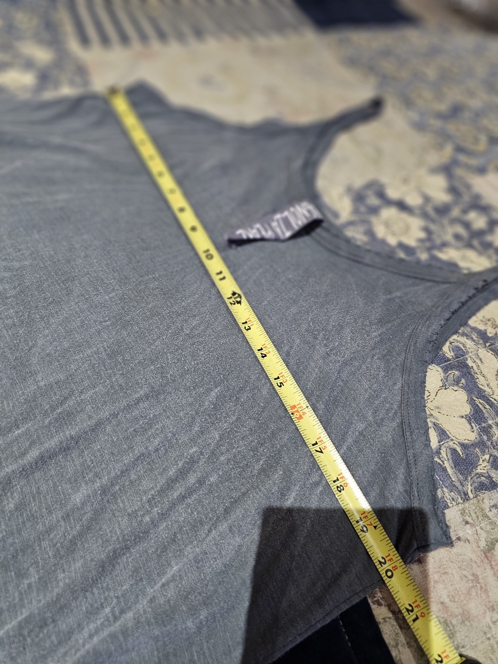 Magnolia Pearl Tee Lana Dress. Scoop-Neck Maxi Dress - Gray - Picture 5 of 6